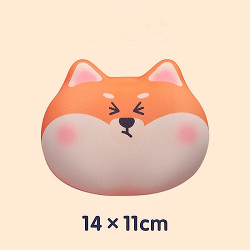 Lót chuột hình chó Corgi dễ thương kích thước 14x11cm