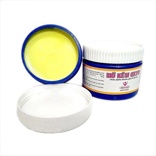 Hũ mỡ kẽm oxyd trị nấm ghẻ cho chó mèo