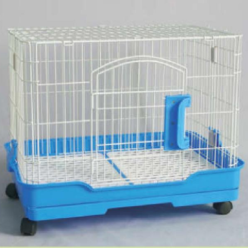 Chuồng chó PetLand khung sắt, nội thất nhựa dễ vệ sinh