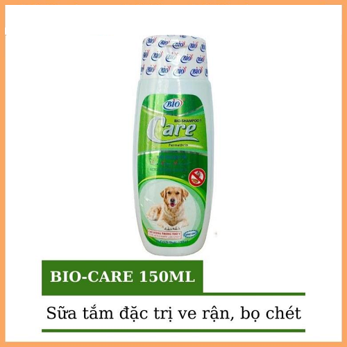 Sữa tắm Bio-Care 150ml trị ve rận, bọ chét cho chó