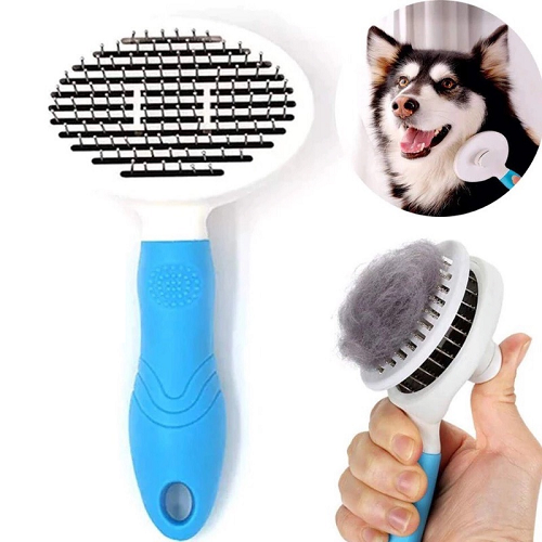 Lược chải lông BoBo cho chó mèo có nút bấm tự đẩy lông rụng