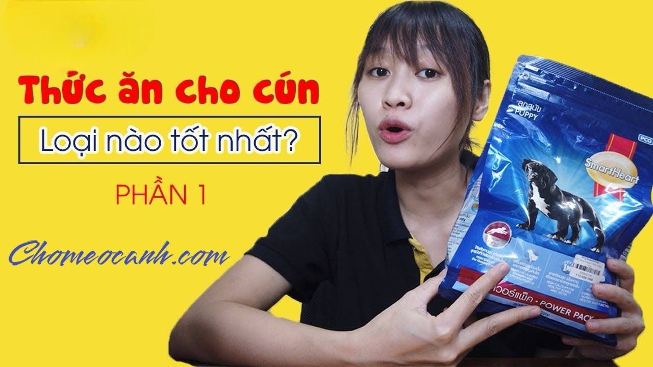 Review thức ăn cho chó SmartHeart Puppy từ Chomeocanh.com